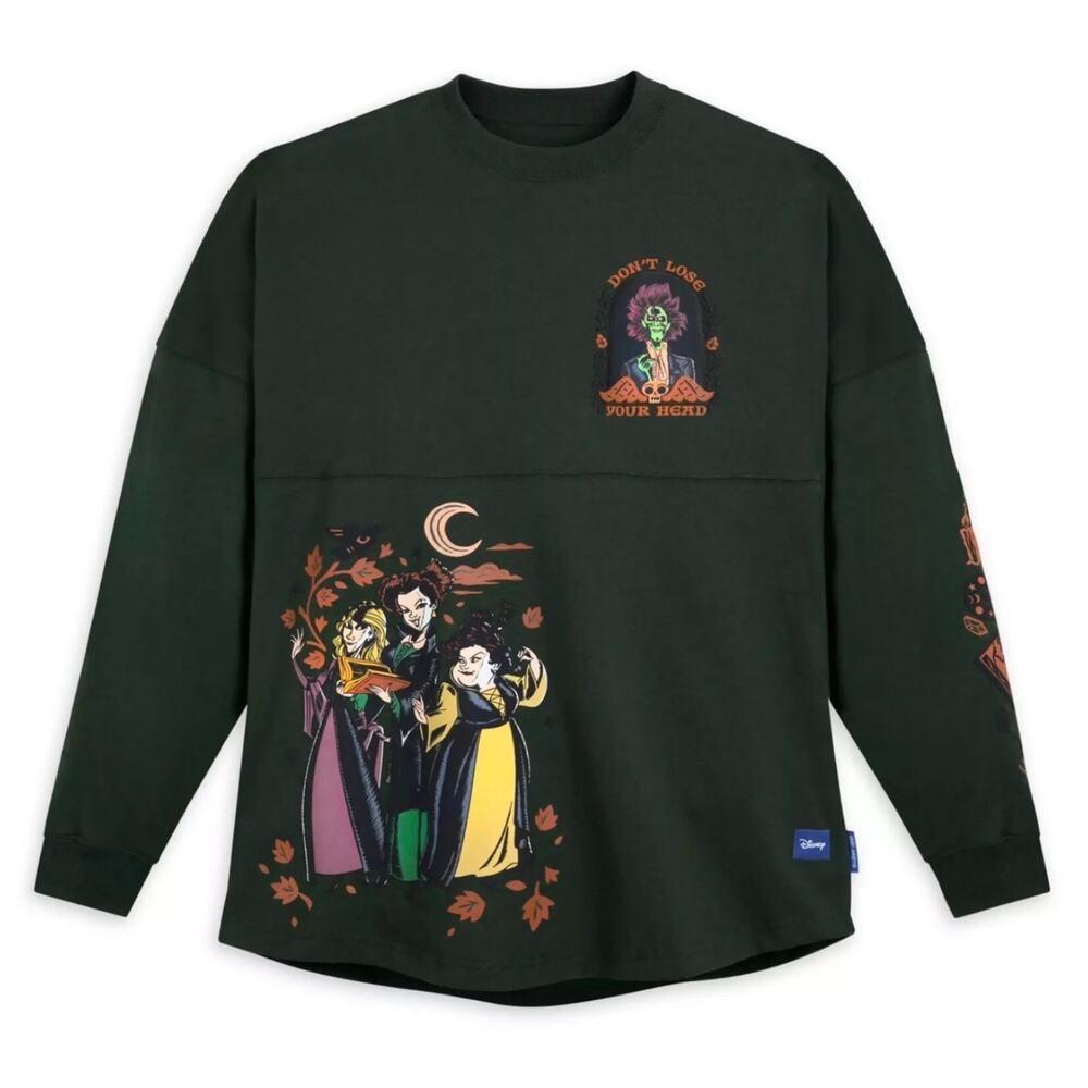 Disney Park Spirit Jersey Hocus Pocus 2 Sanderson Sisters Halloween Collection L